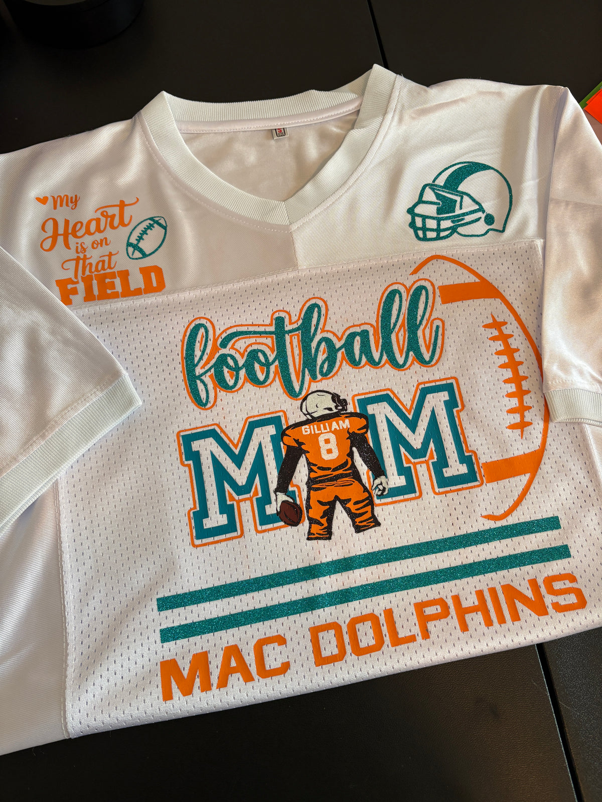 Football Mom Custom Jersey