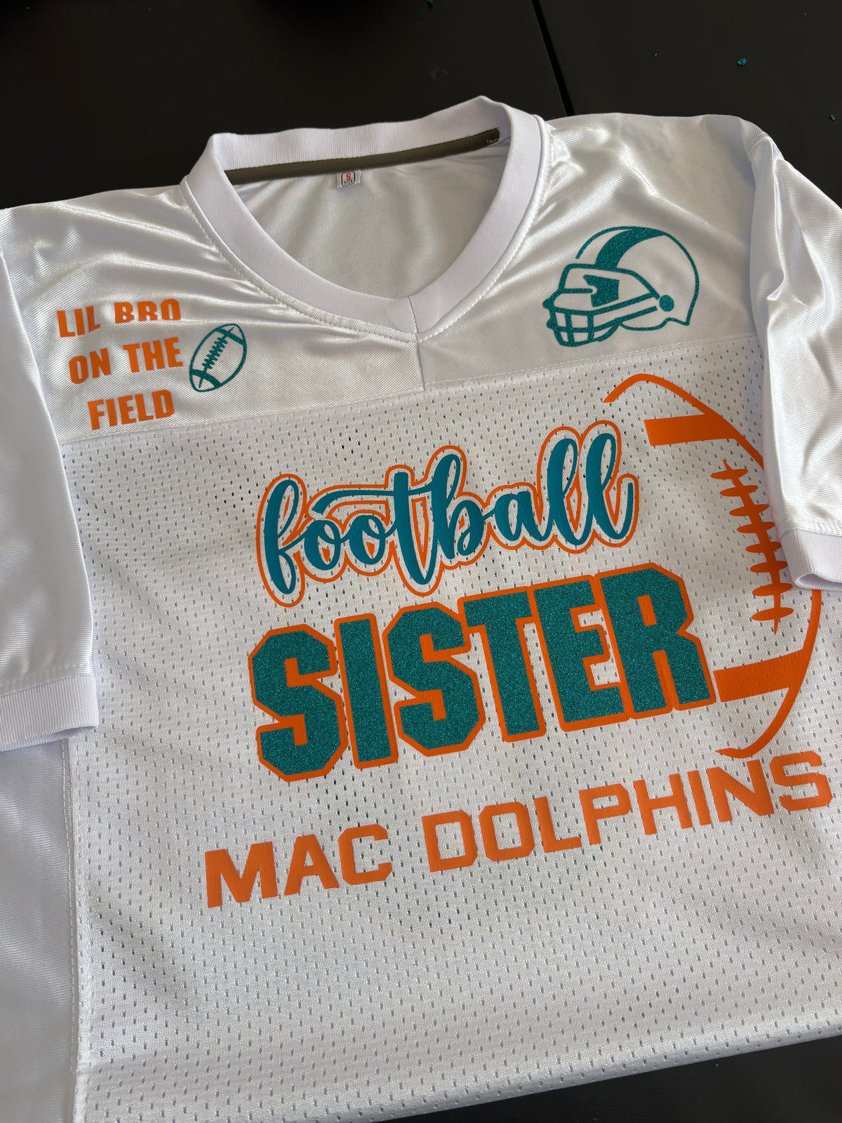 🏈 Custom Football Sister Jersey