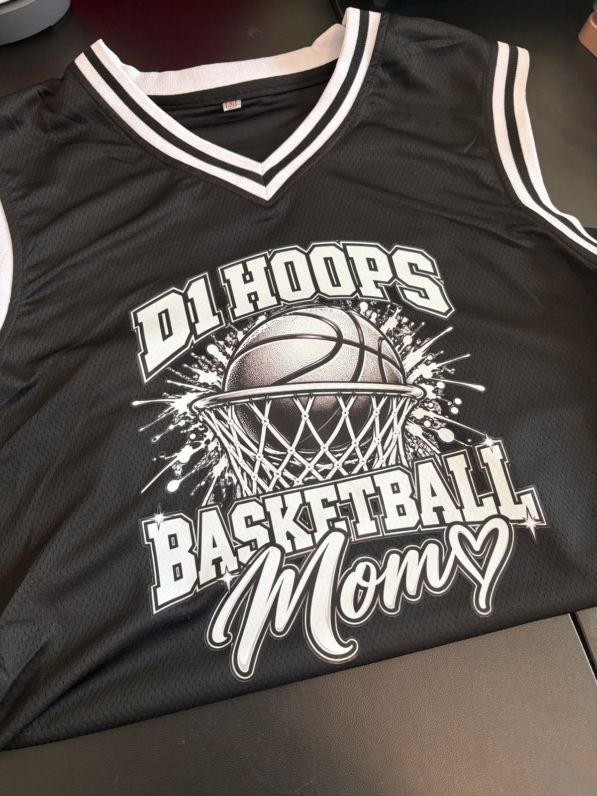 Custom Basketball Mom Jersey – Personalized Name & Number